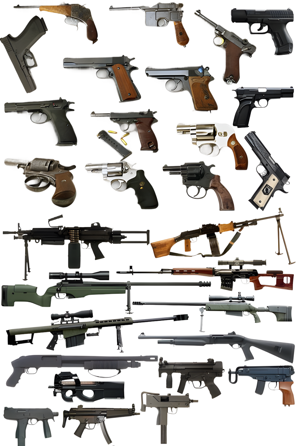 Қарудың барлық түрлері және (немесе) өзге де заттар
